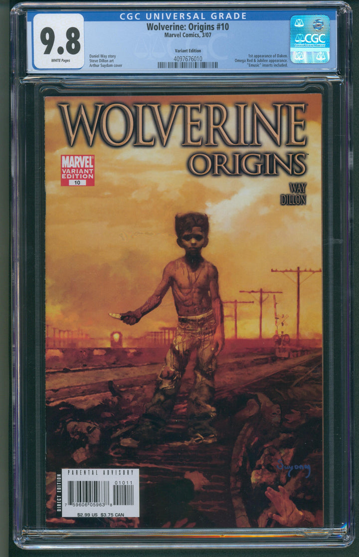 Wolverine Origins #10 CGC 9.8