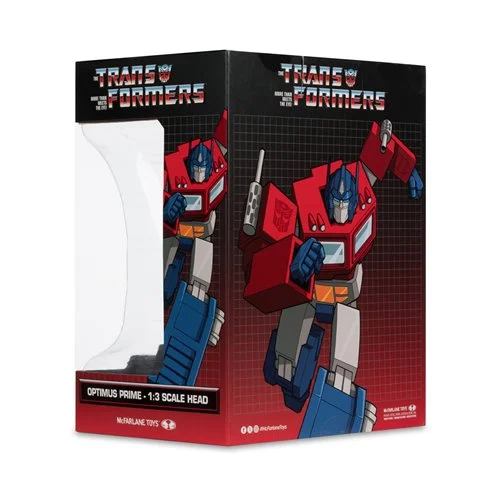 Transformers Optimus Prime 1:3 Scale Head Replica Bust