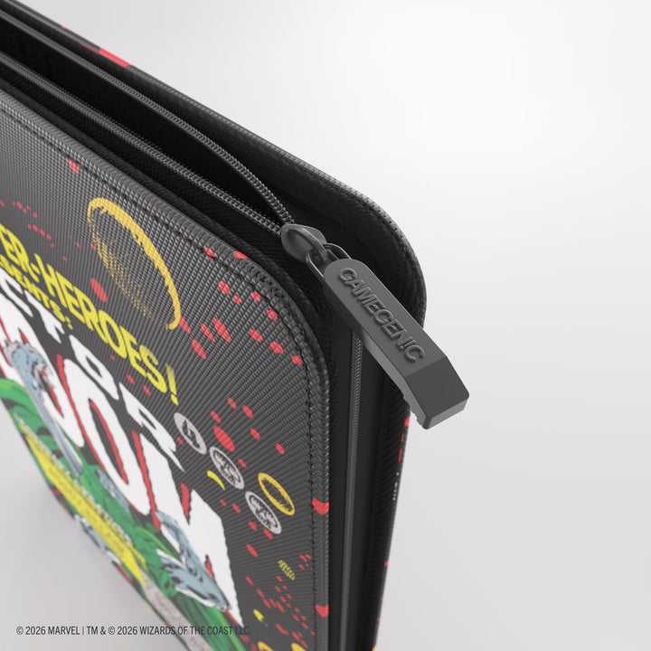 Magic: The Gathering: Marvel Super Heroes: 18-Pocket Zip-Up Binder - Doctor Doom