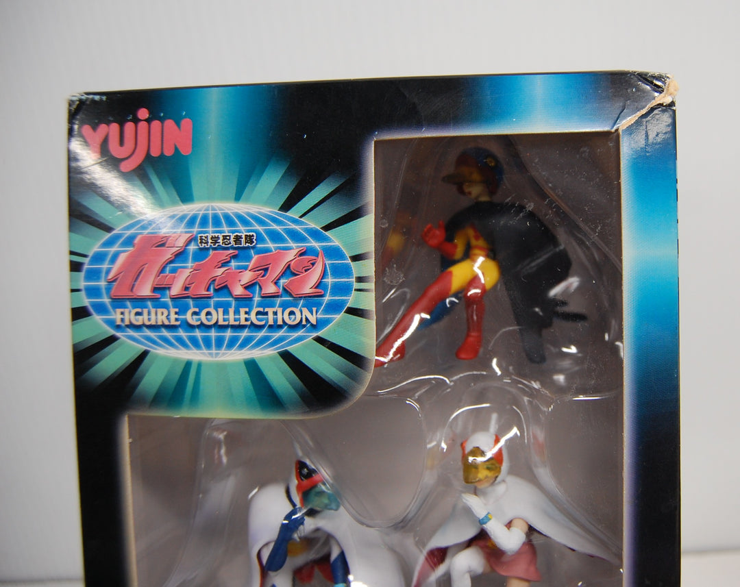 Yujin Battle of the Planets G-Force Gatchaman 5-Pack PVC  Mini Figures *Box Damage*