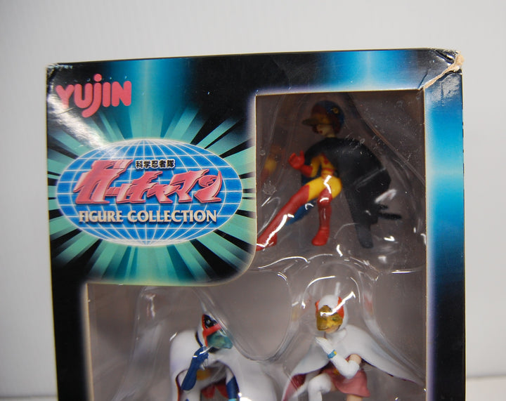 Yujin Battle of the Planets G-Force Gatchaman 5-Pack PVC  Mini Figures *Box Damage*