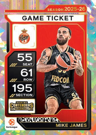 2025-26 Panini Contenders Euroleague Mega Box