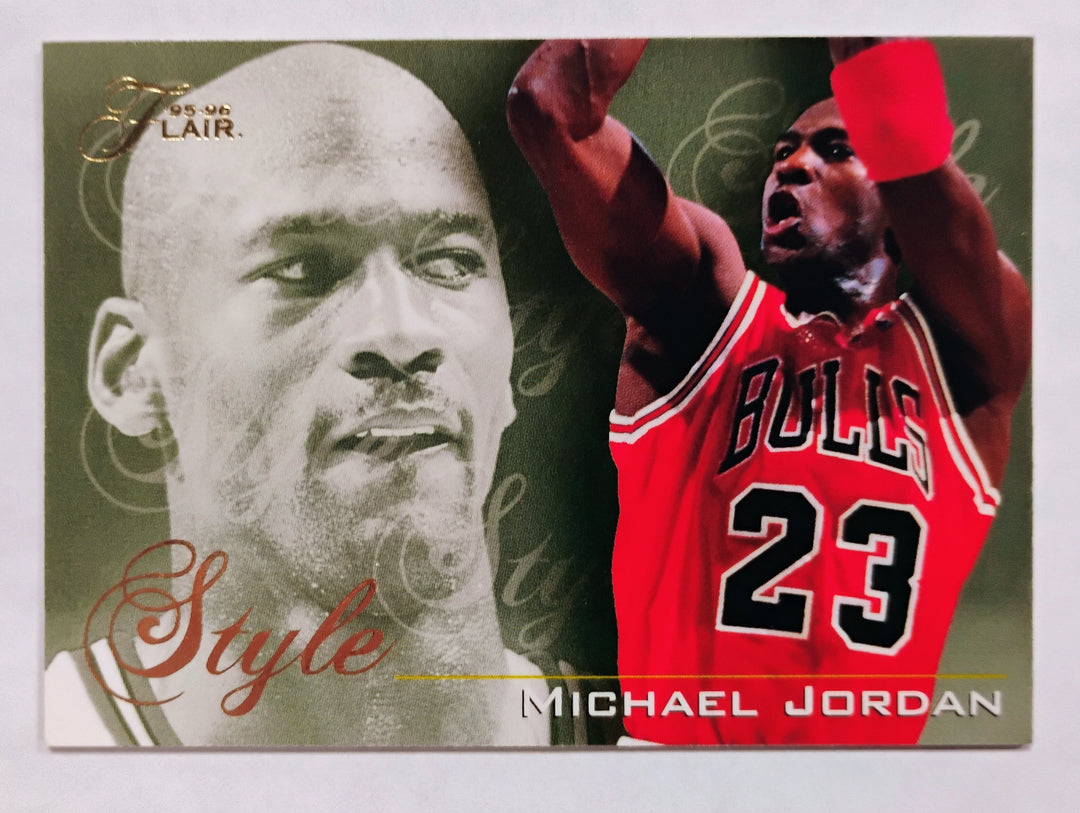 1995-96 Fleer Flair Basketball Michael Jordan #235 Style