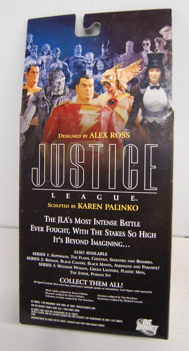 DC Direct Justice League Series 4 - Black Adam Collector Figure 2006