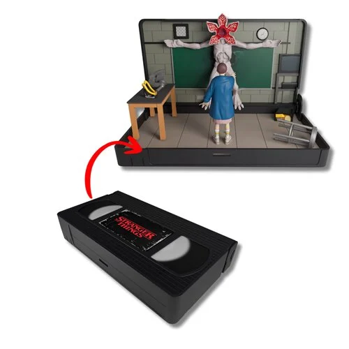 VHS Stars Stranger Things -  Eleven vs. Demogorgon Diorama Playset