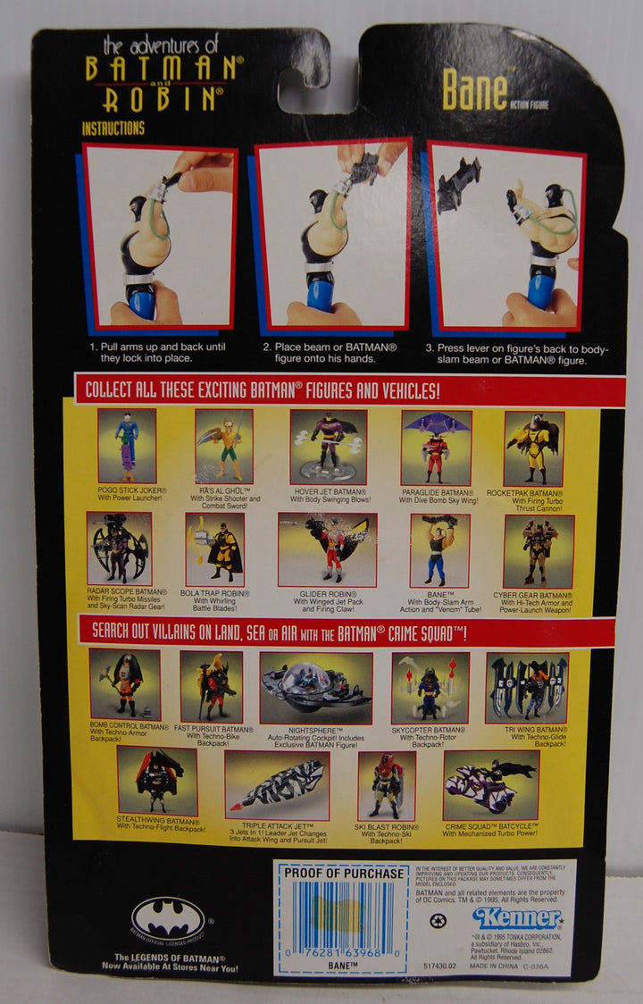 Adventures of Batman & Robin - Bane Figure Kenner 1995