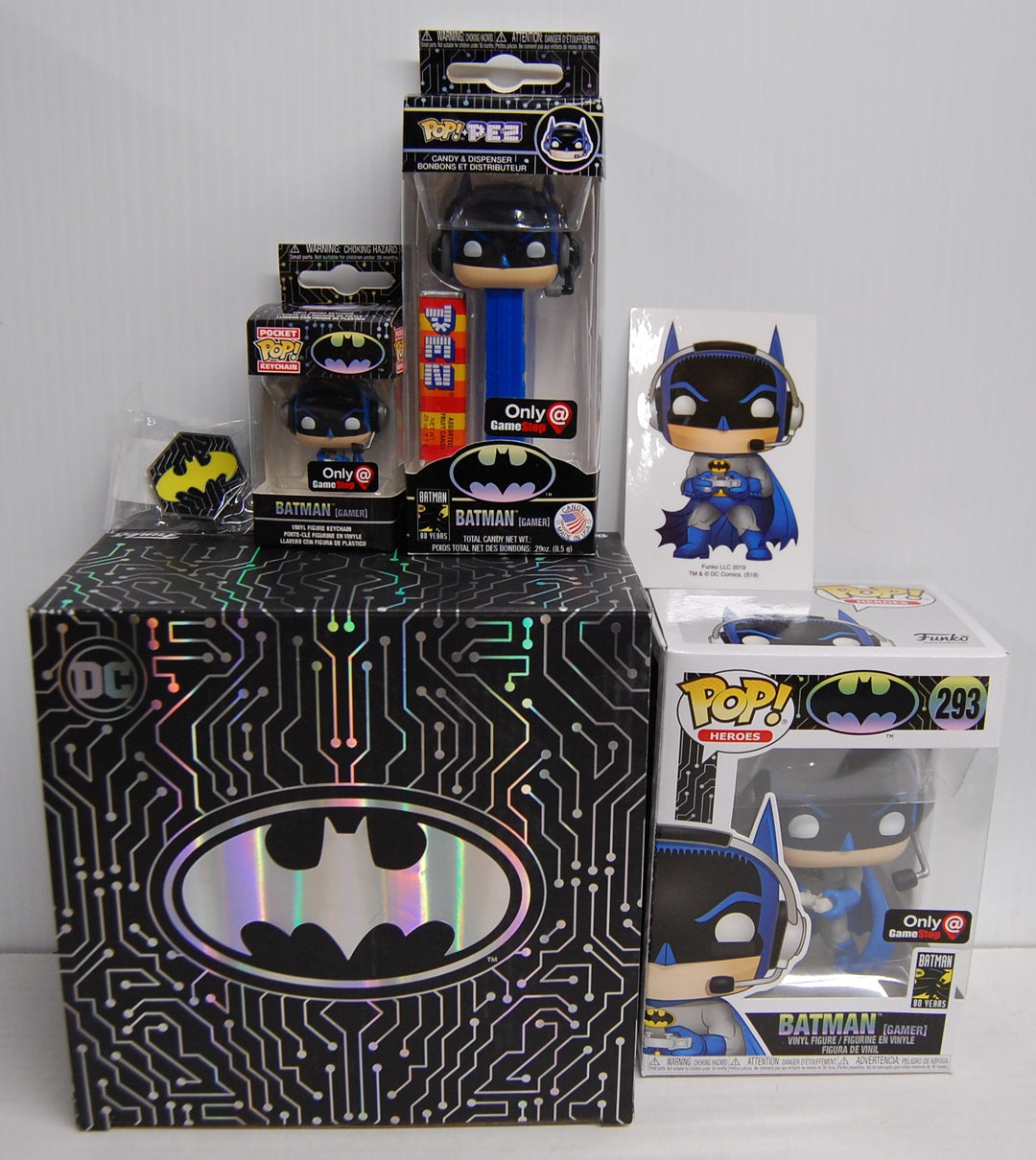 Funko Pop! DC Batman 5 Piece Mystery Box (Gamestop Exclusive)