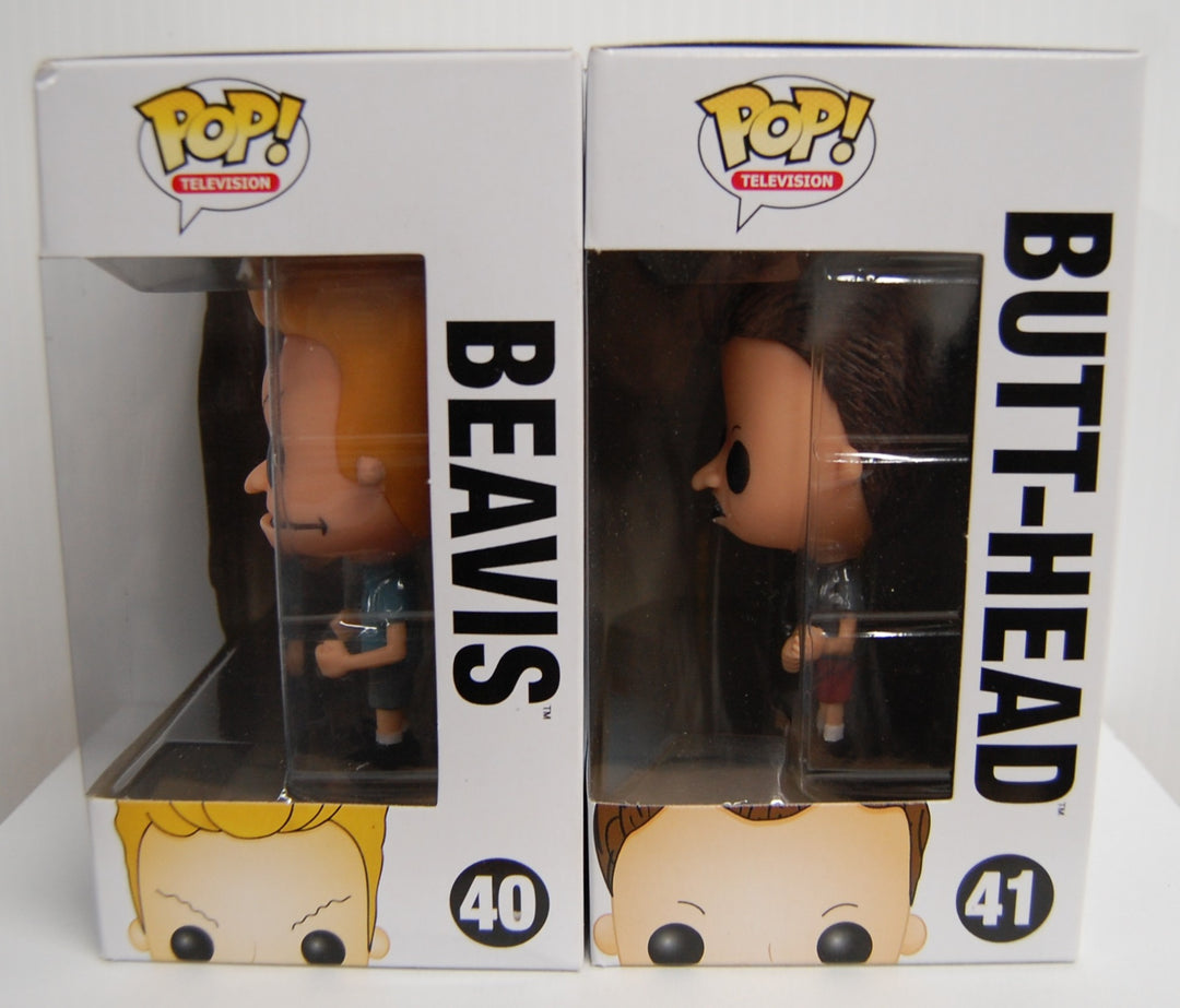 Funko Pop! Beavis and Butthead - #40 Beavis and #41 Butthead Set (Vaulted)