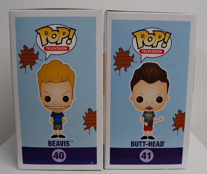 Funko Pop! Beavis and Butthead - #40 Beavis and #41 Butthead Set (Vaulted)