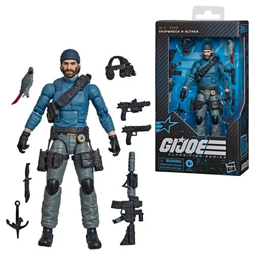 G.I. Joe Classified Series 230 Shipwreck and Althea 6-Inch Action Figure