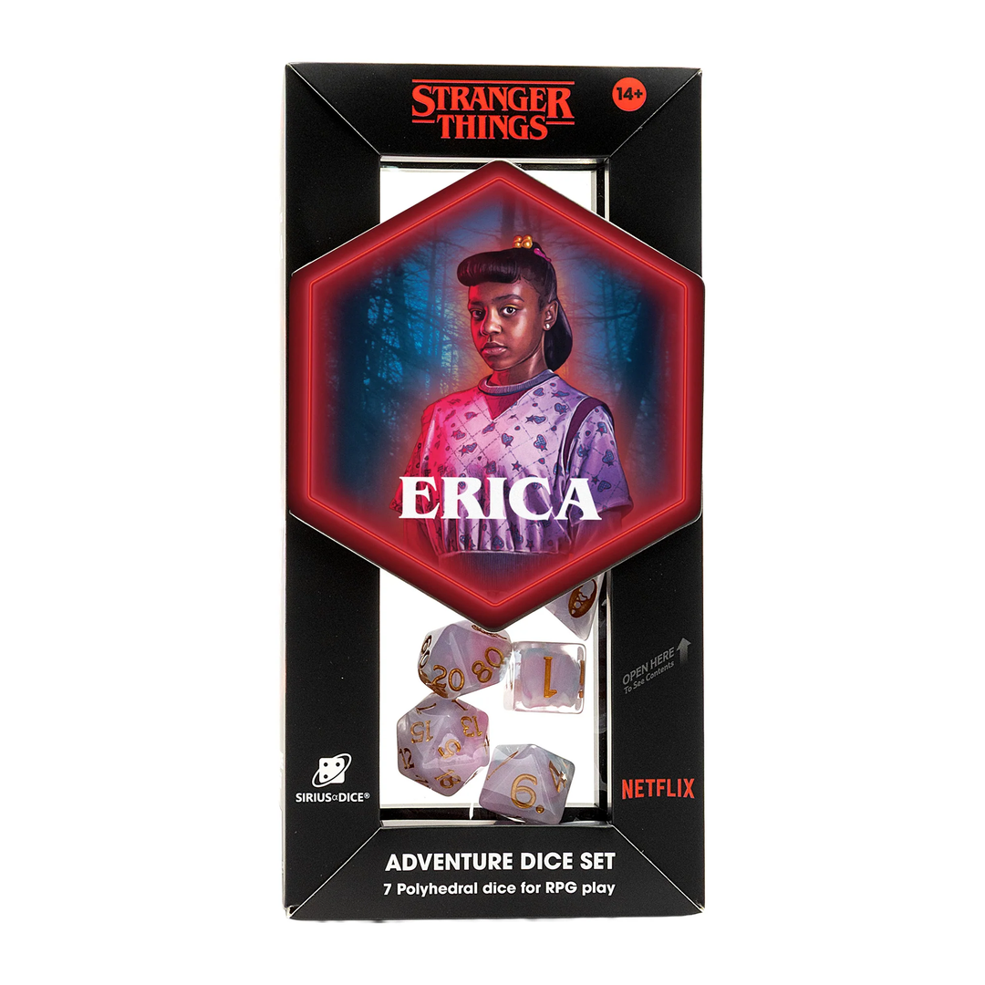 Sirius Dice: 7 Ct Stranger Things Adventure Dice - Erica