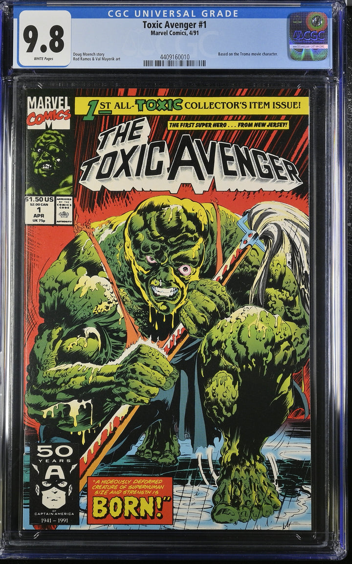 Toxic Avenger #1 CGC 9.8