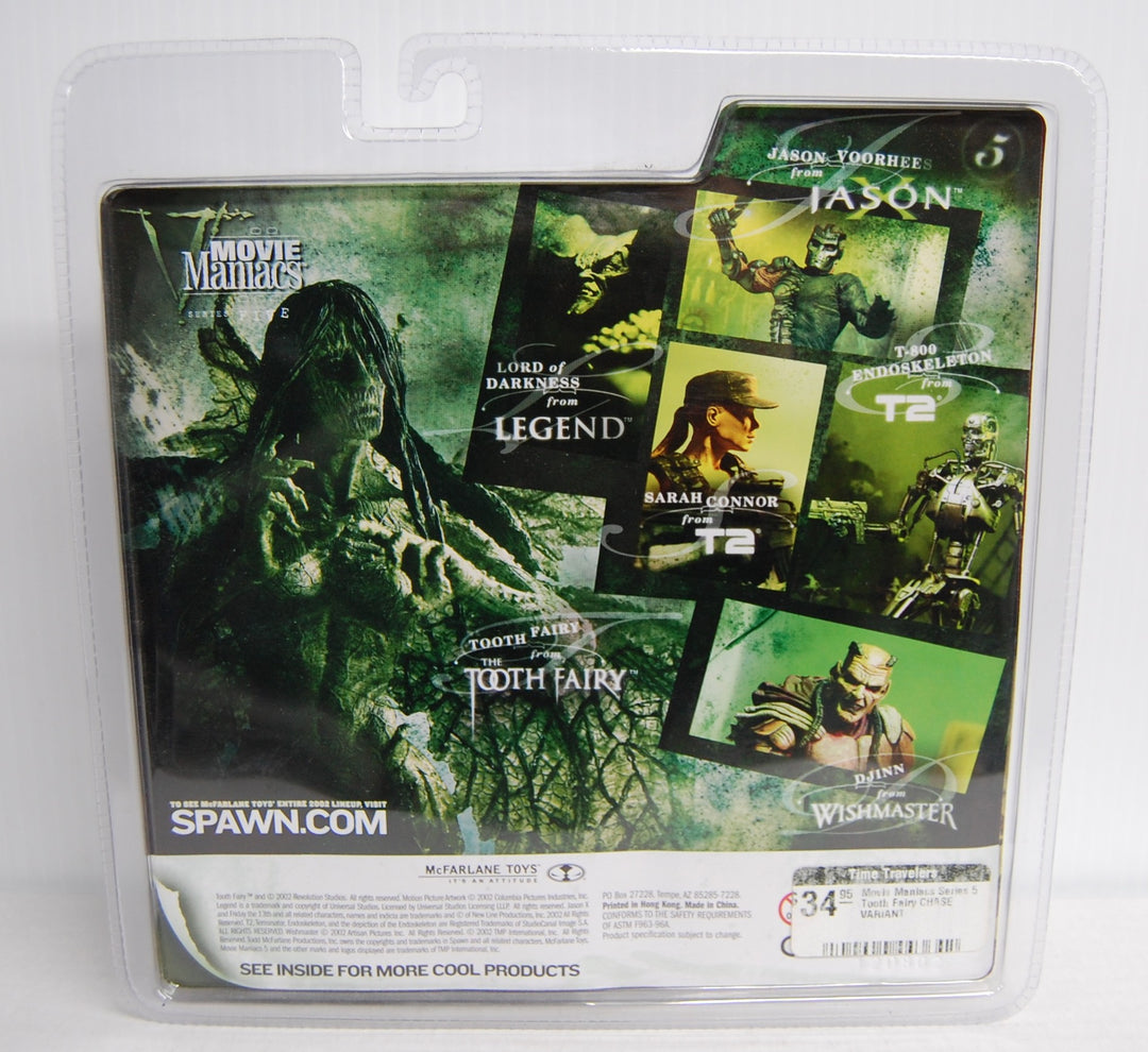 McFarlane Movie Maniacs Series 5 Tooth Fairy (Chase Variant) Open Mouth 2002