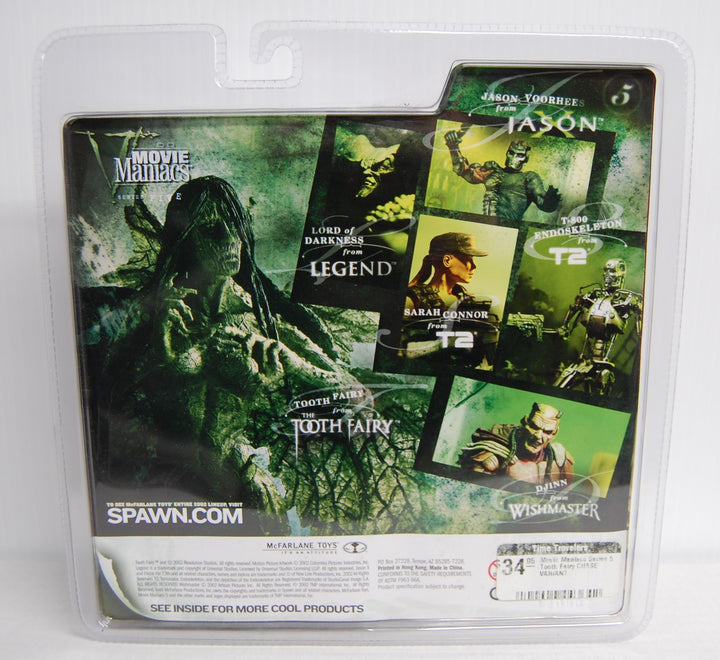 McFarlane Movie Maniacs Series 5 Tooth Fairy (Chase Variant) Open Mouth 2002