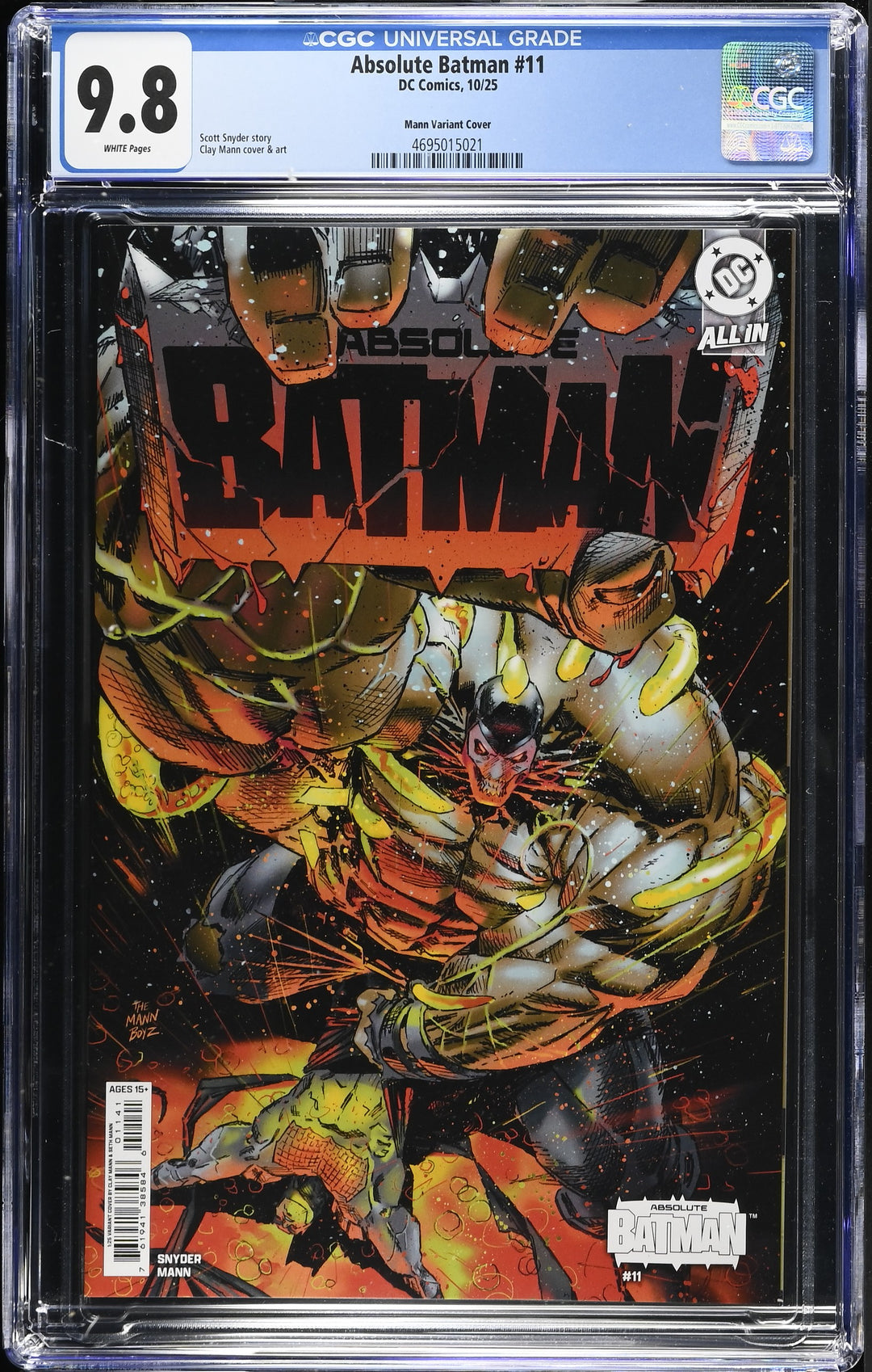 Absolute Batman #11 CGC 9.8