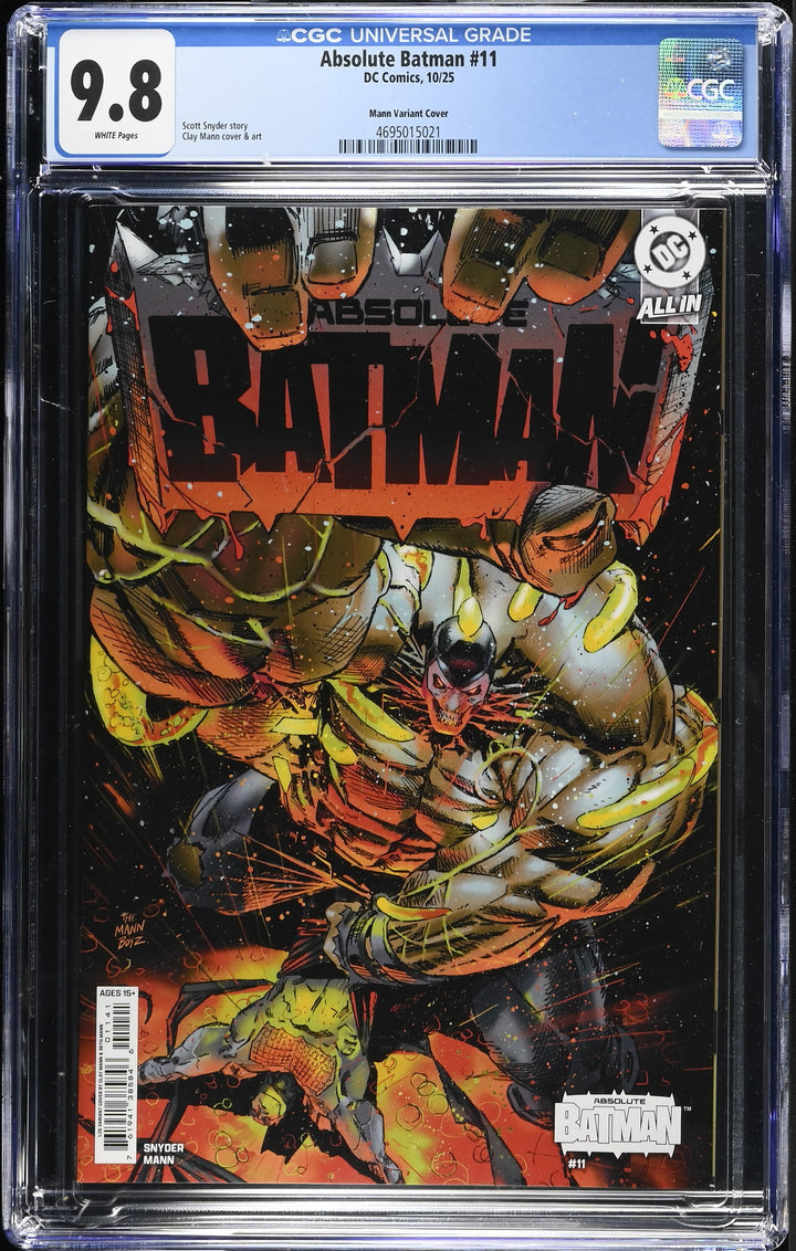 Absolute Batman #11 CGC 9.8