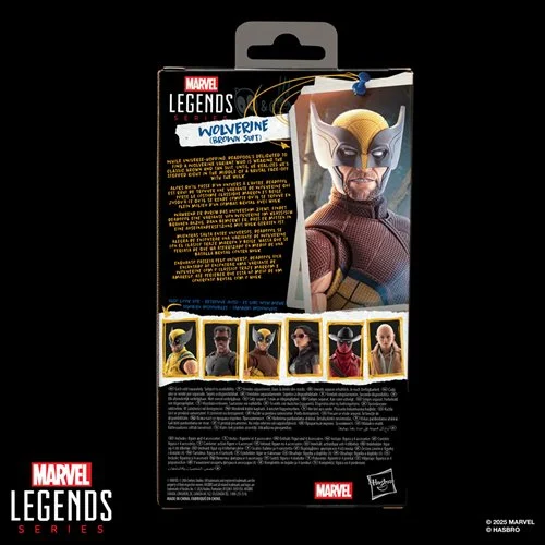 Deadpool & Wolverine Marvel Legends Wolverine (Brown Suit) 6-Inch Action Figure