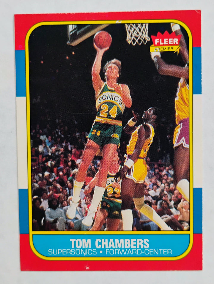 1986-87 Fleer  Baskeball Tom Chambers #15