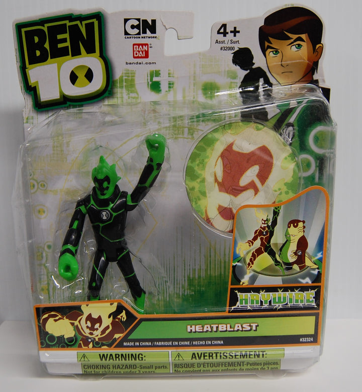 Ben 10 Heatblast (Haywire) 4" Figure 2012 Bandai