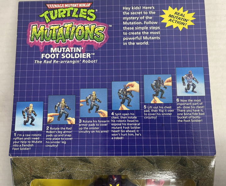Teenage Mutant Ninja Turtles Mutations Mutatin' Foot Soldier Action Figure - Complete