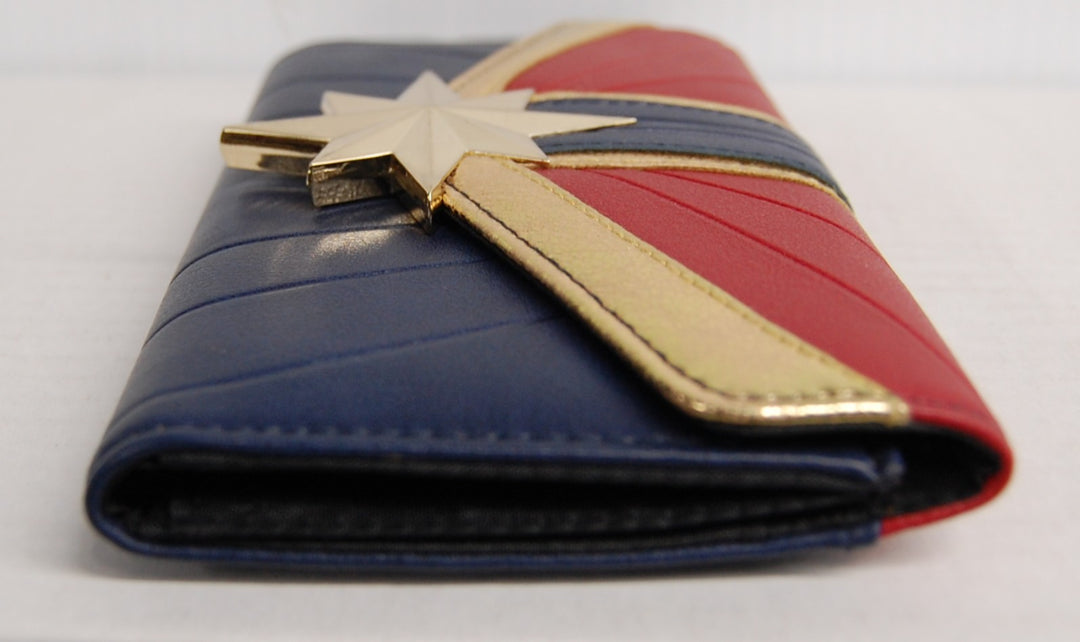 NWT Captain Marvel Flap Wallet