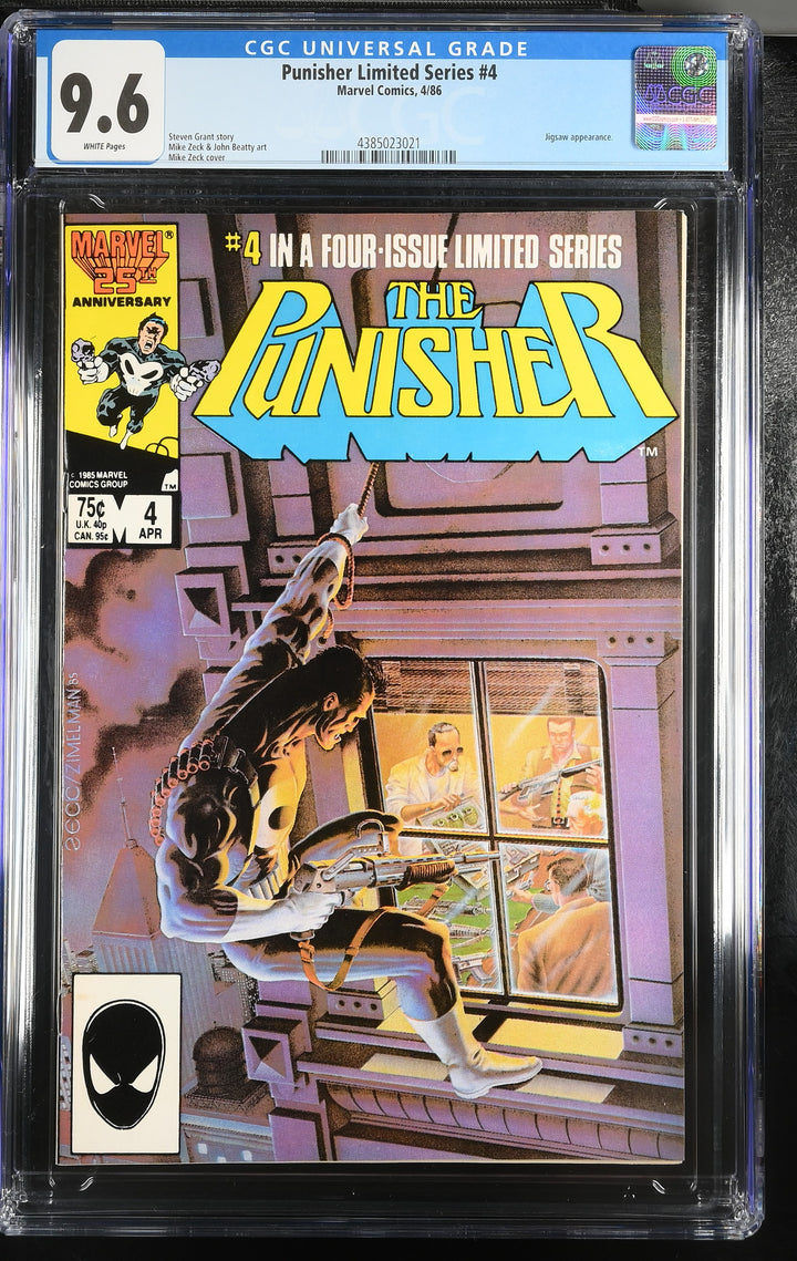 Punisher Limited Series #4 CGC 9.6