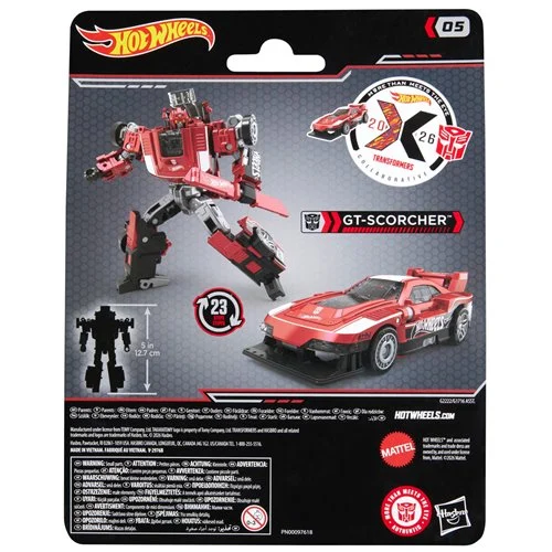 Transformers x Hot Wheels Collaborative GT-Scorcher 5-Inch Figure