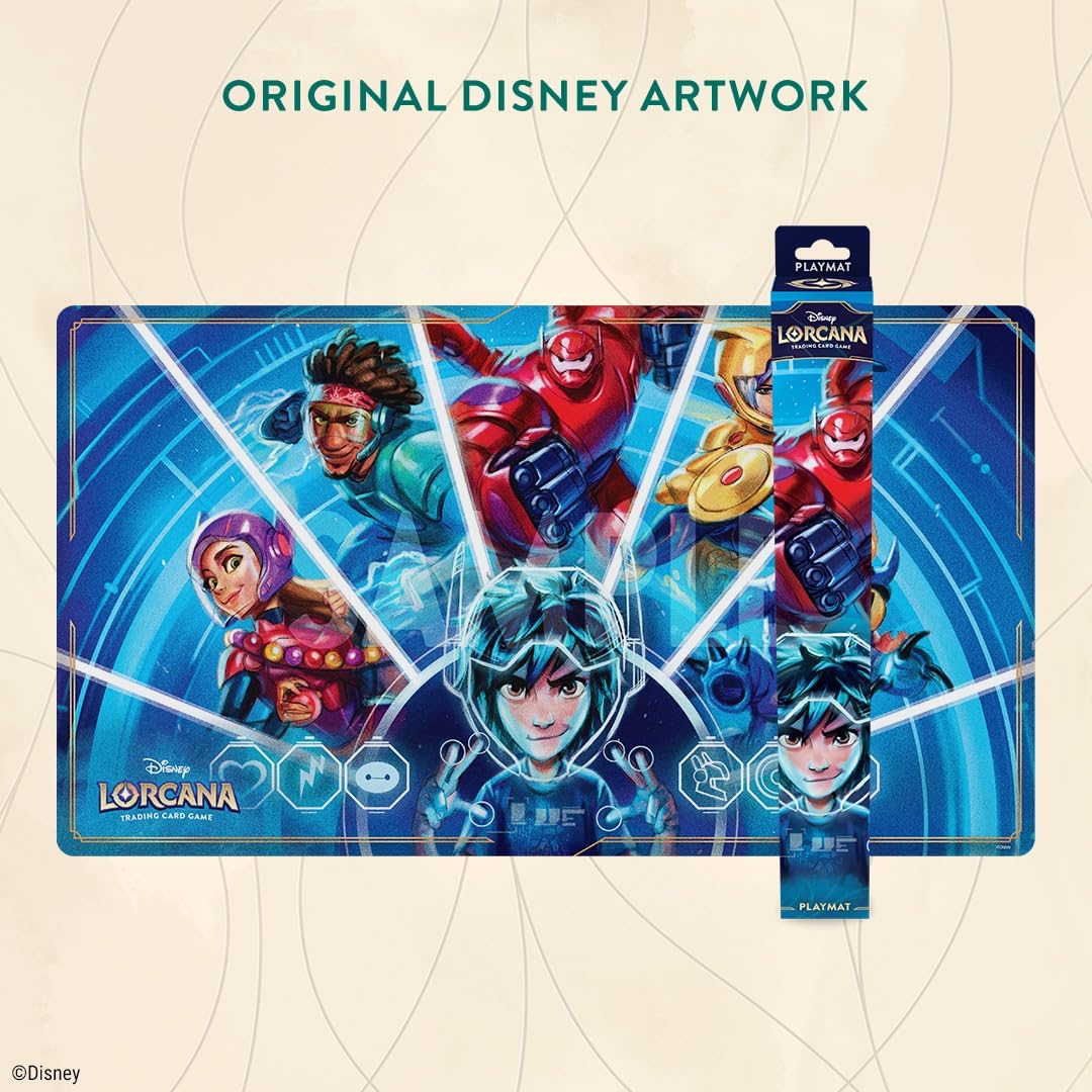Disney Lorcana TCG: Archazia’s Island Playmat - Big Hero 6: We Could Be Immortals