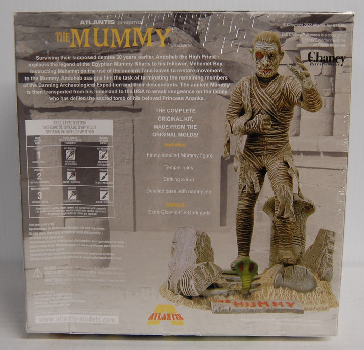 Mummy Glow 1/18 Scale Model Kit A452 Atlantis 2022