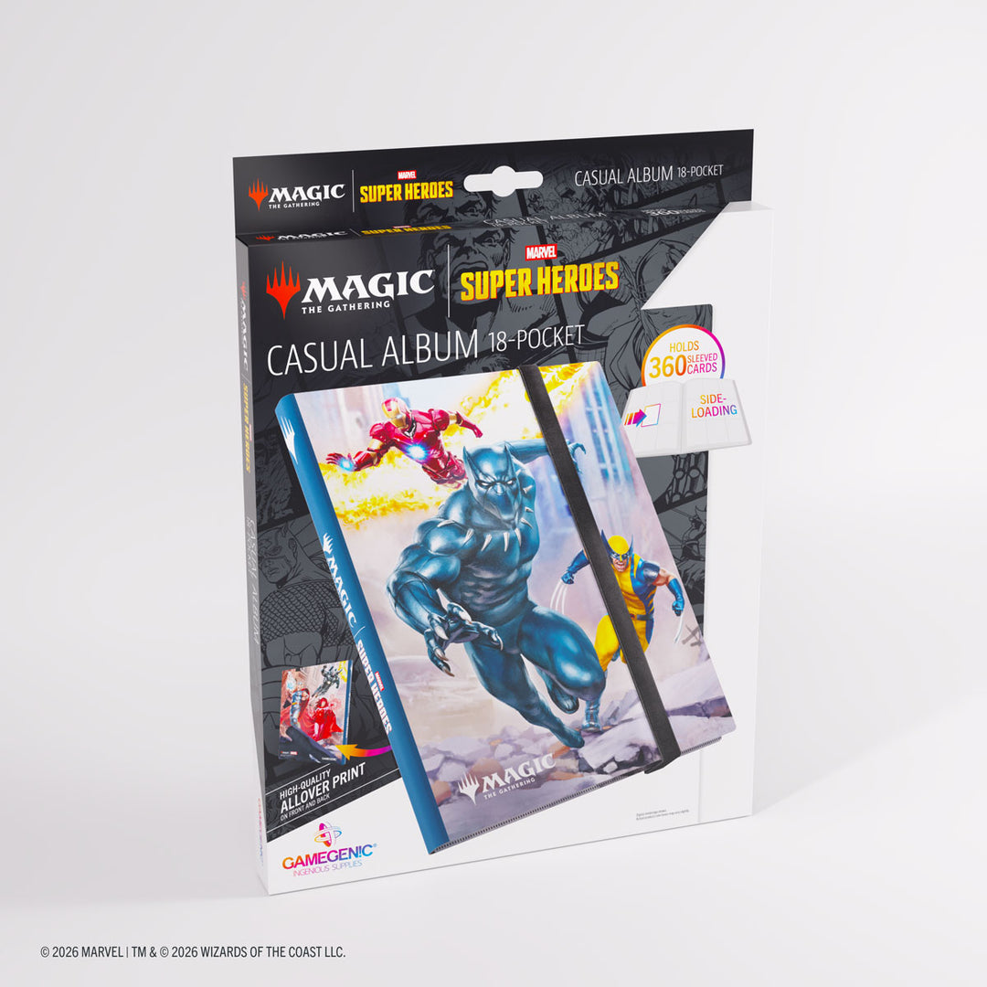 Magic: The Gathering: Marvel Super Heroes: Casual Album 18-Pocket - Marvel Super Heroes