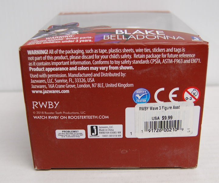 RWBY Blake Belladonna Figure 2018 Jazwares