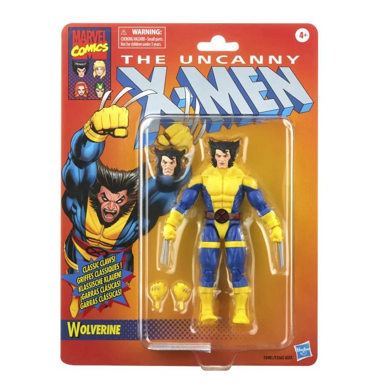 X-Men Marvel Legends Retro 6-Inch Action Figures - Wolverine