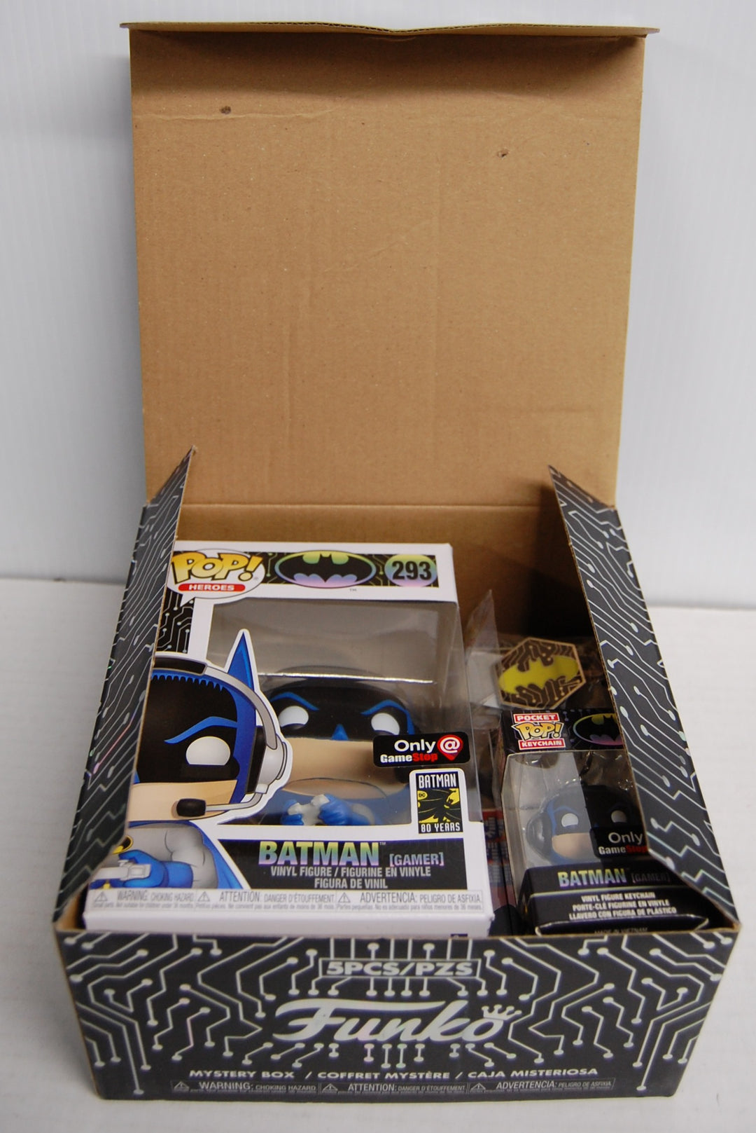 Funko Pop! DC Batman 5 Piece Mystery Box (Gamestop Exclusive)
