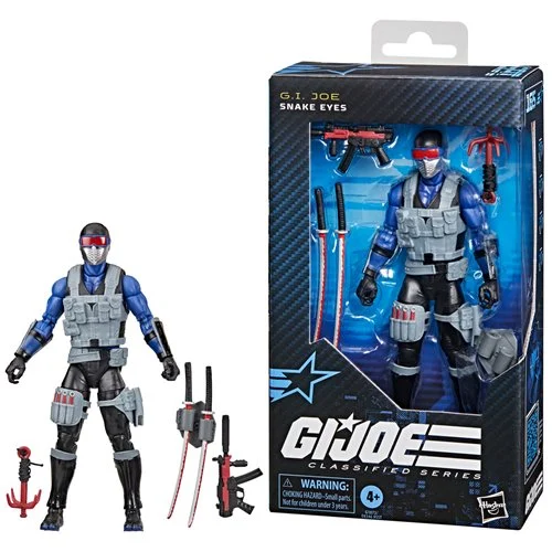 G.I. Joe Classified Series: Snake Eyes 165 - 6 inch Action Figure