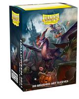 Dragon Shield Card Sleeves - Art: Halloween 2021 (100 Ct) - Brushed