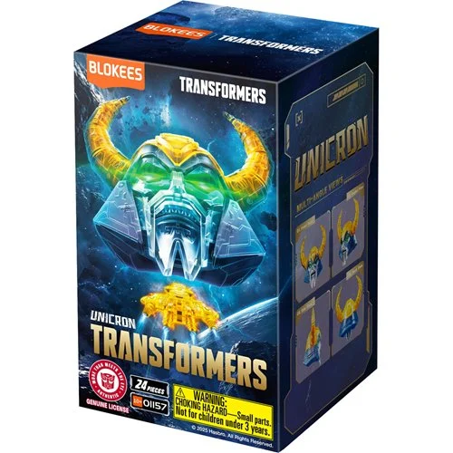 Transformers Unicron Transparent Version Blokees Model Kit