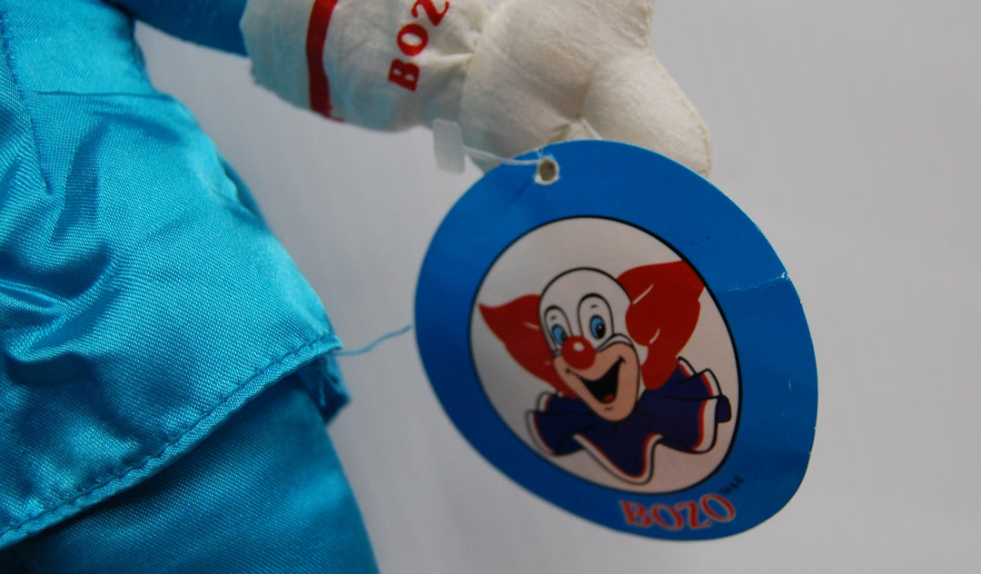 Bozo the Clown 13" Plush Doll Larry Harmon 1994 Play By Play