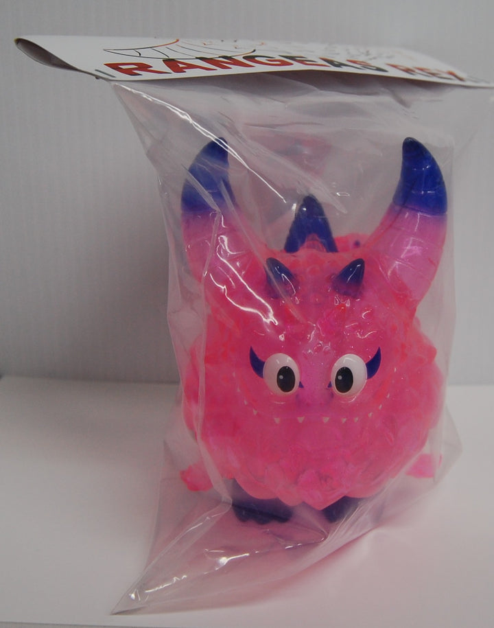RANGEAS REX JR. The Little Hut T9G Lollipop Pink Clear Soft Vinyl Figure Sofubi
