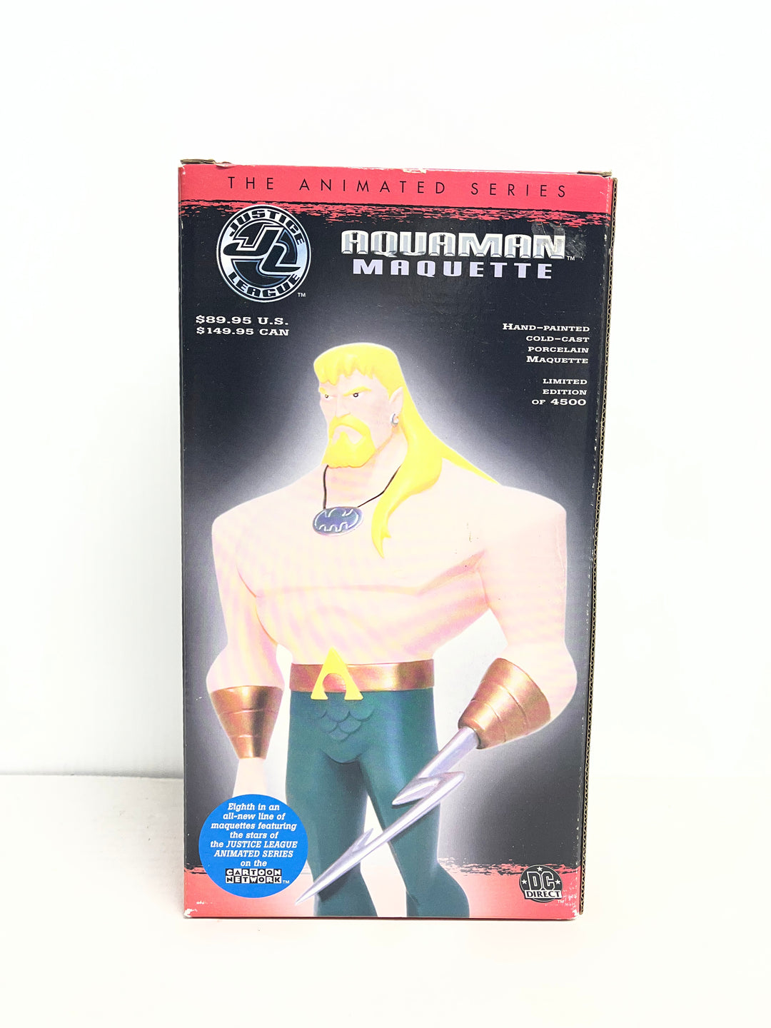 Justice League The Animated Series Aquaman Maquette DC Direct Limited 2695/4500