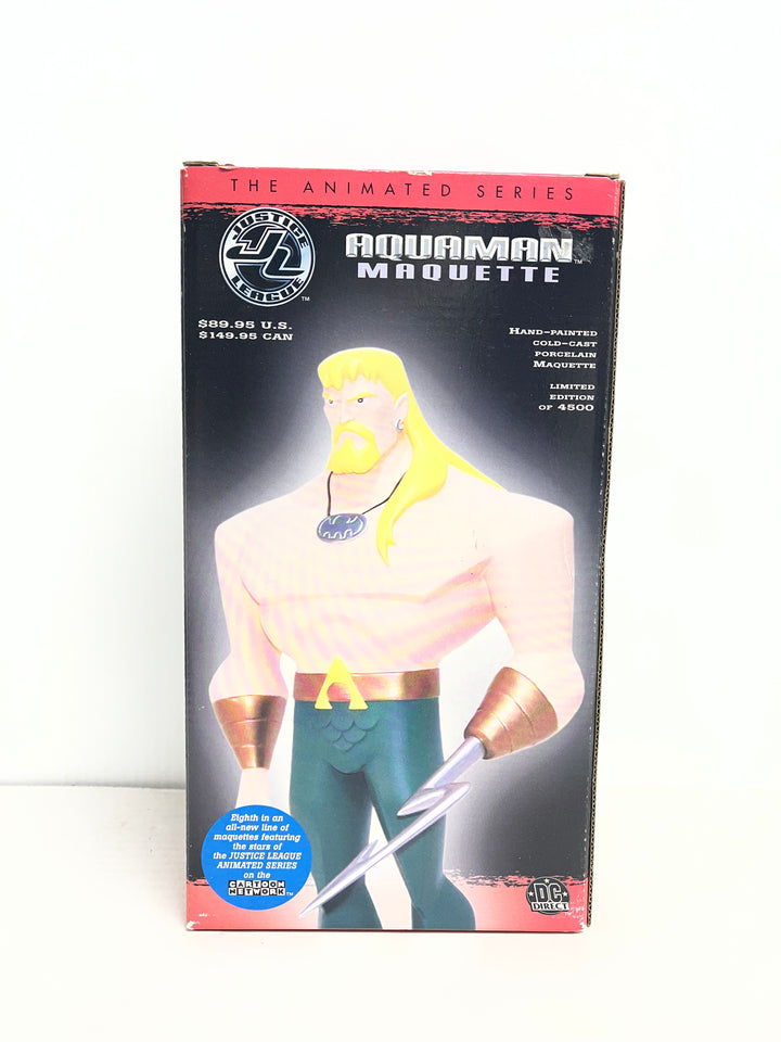 Justice League The Animated Series Aquaman Maquette DC Direct Limited 2695/4500