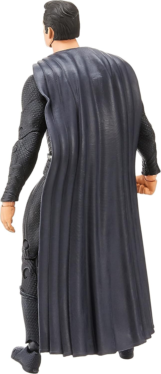DC Multiverse Superman Justice League Movie (Henry Cavill) Black Suit Action Figure
