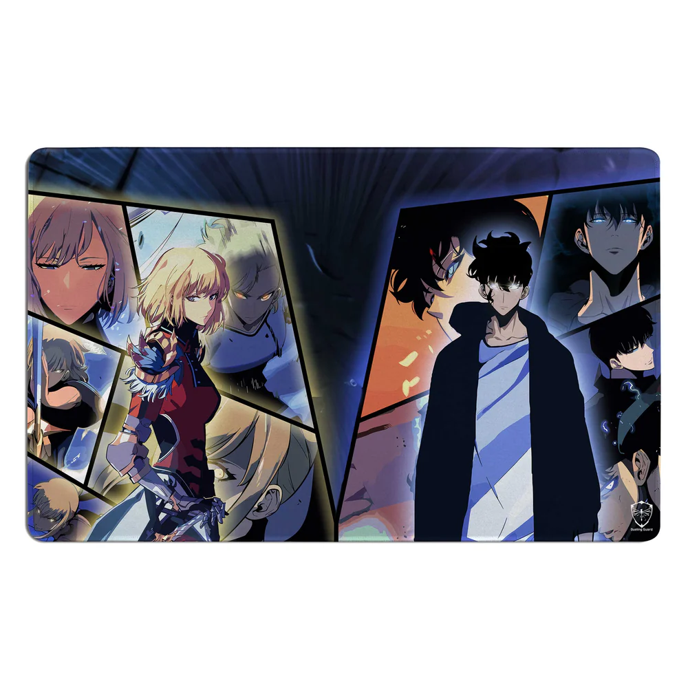 Dueling Guard: 1-Player Stitched Edge Playmat- Solo Leveling - Awakening