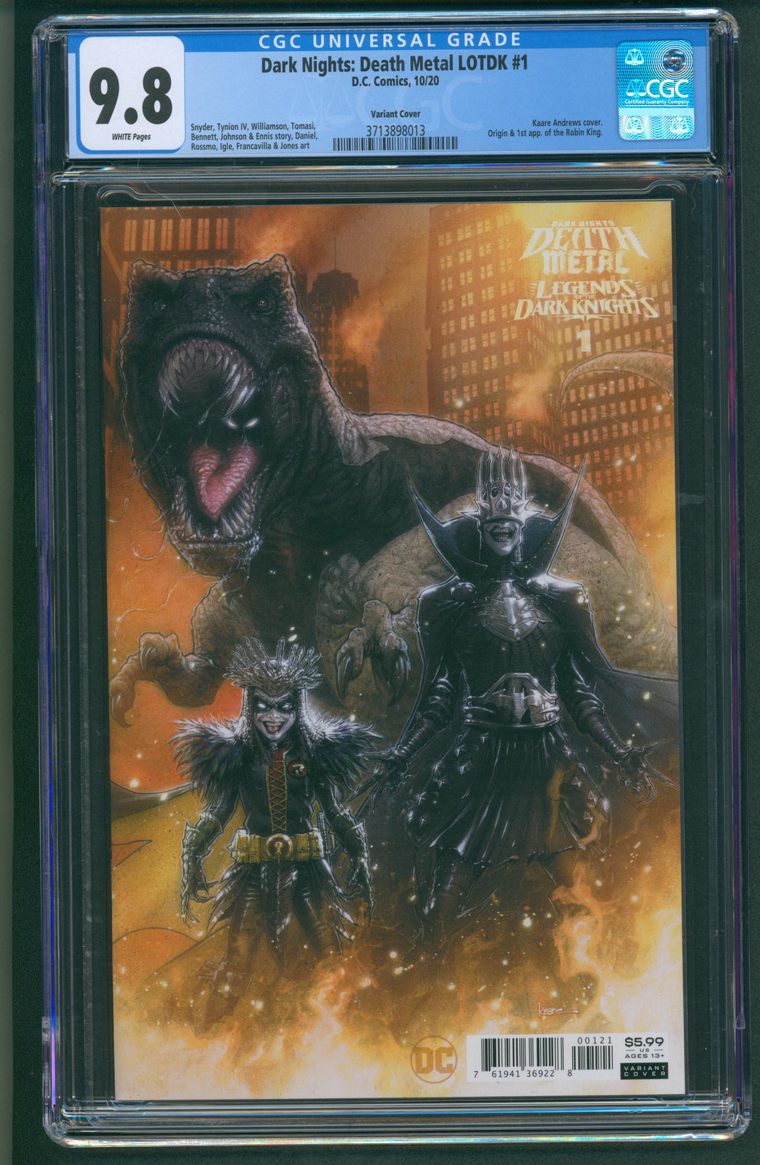 Dark Nights: Death Metal LOTDK #1 CGC 9.8