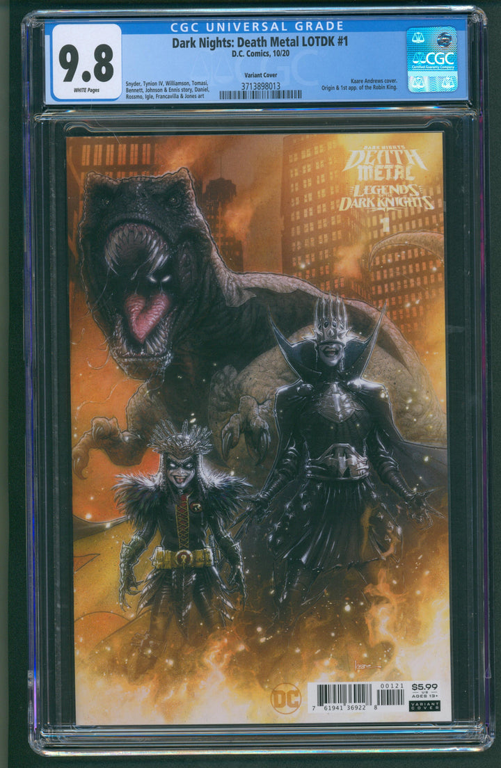 Dark Nights: Death Metal LOTDK #1 CGC 9.8