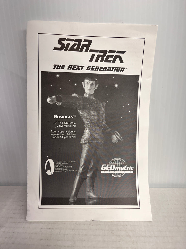 Star Trek TNG - Romulan 12" Vinyl Model Kit 1/6