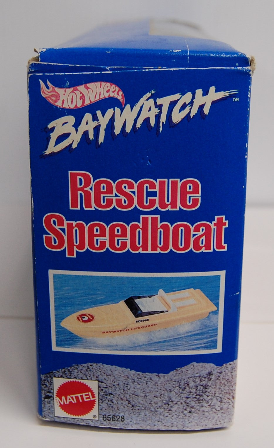 Hot Wheels Baywatch (Battery Powered) Rescue Speedboat #65628 Mattel 1995