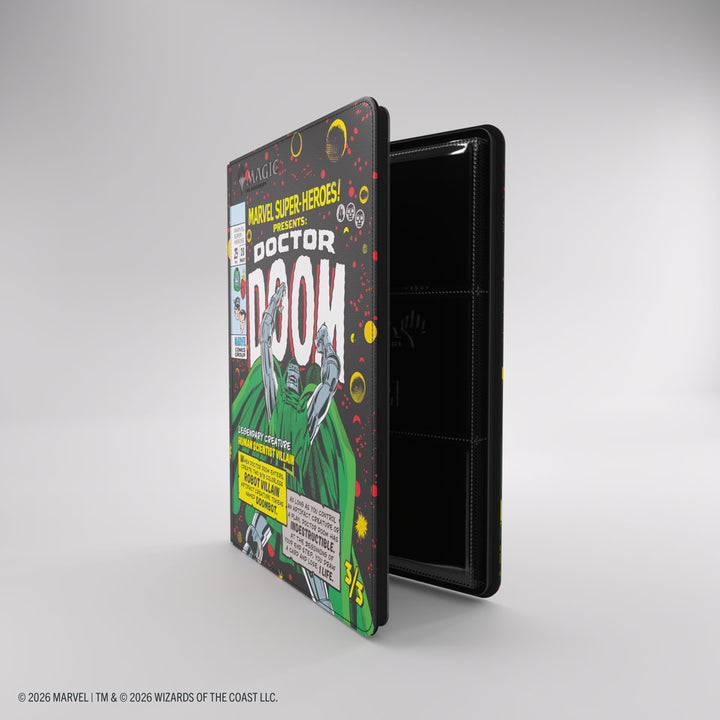 Magic: The Gathering: Marvel Super Heroes: 18-Pocket Zip-Up Binder - Doctor Doom