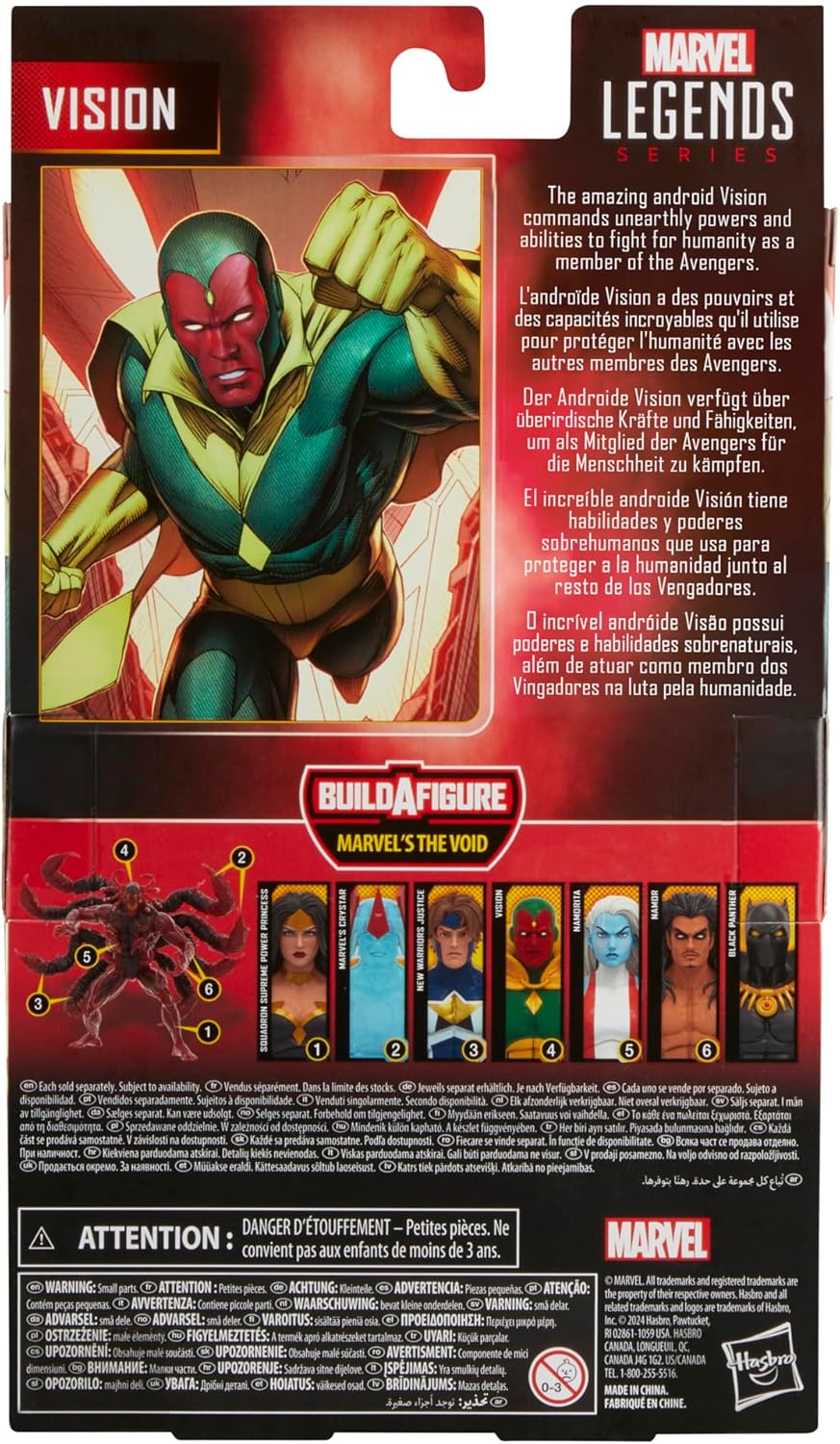 Marvel Legends Vision Action Figure