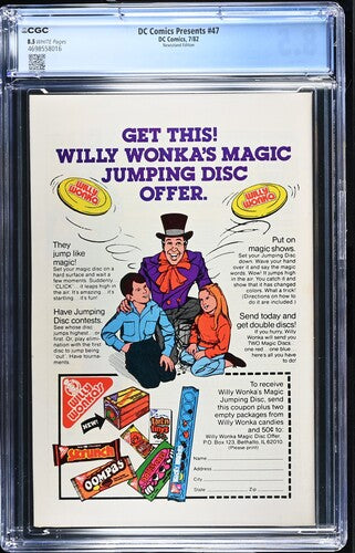 DC Comics Presents #47 CGC 8.5 Newsstand Edition