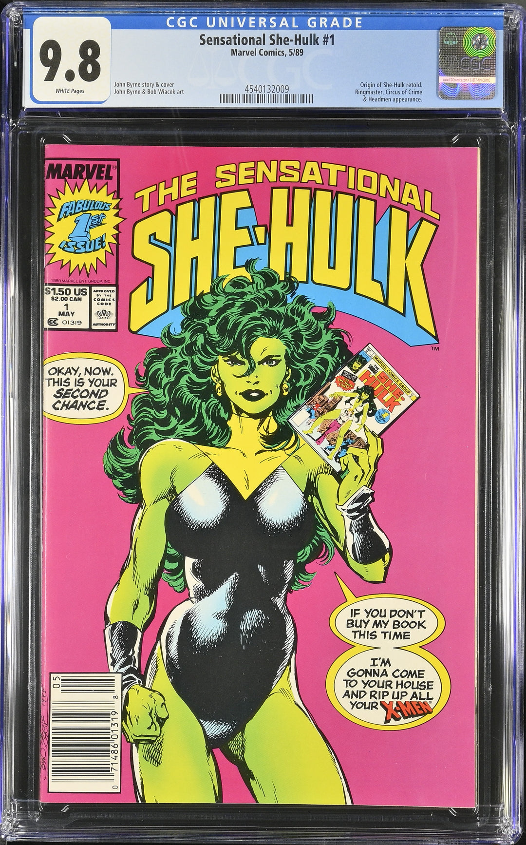 Sensational She Hulk #1 CGC 9.8